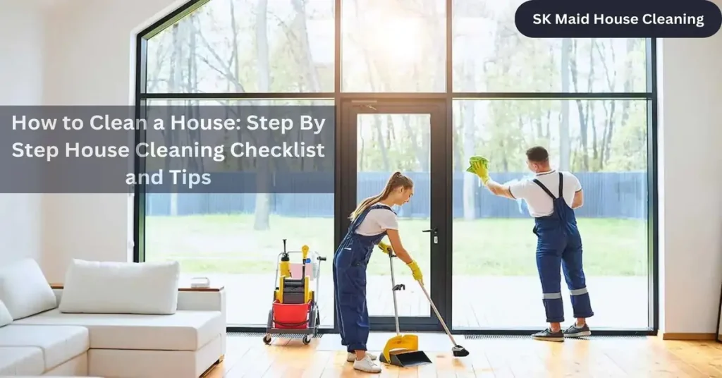 house cleaning checklist and tips